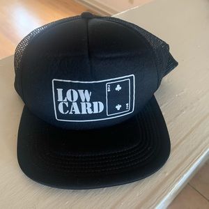 Low Card trucker hat